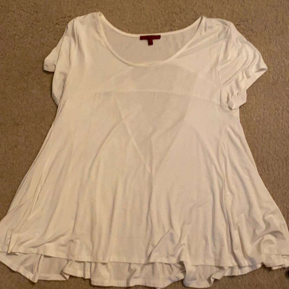 Red BKE swing top with cute back!